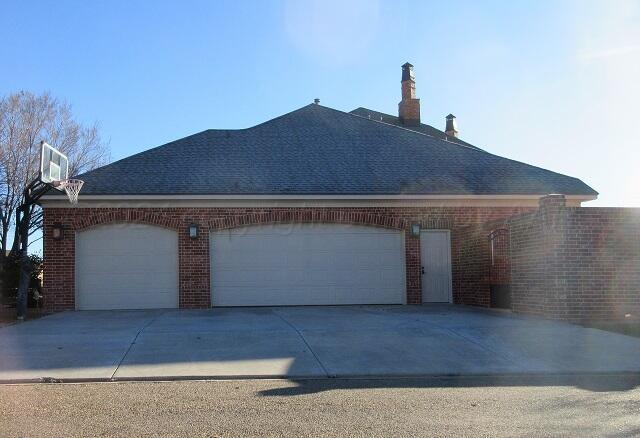 view of home's exterior featuring a garage