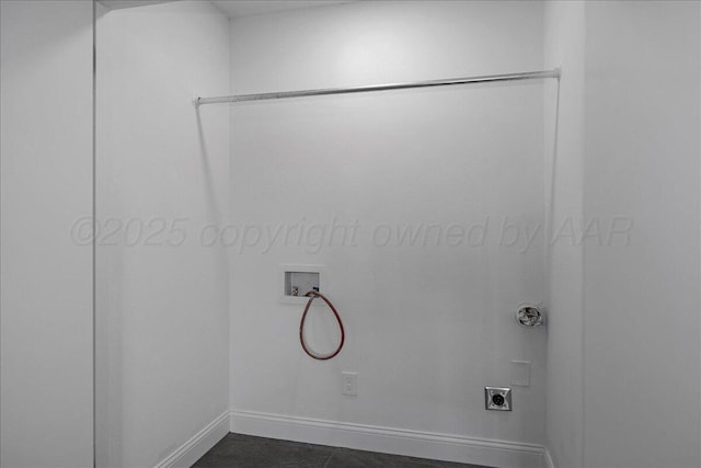 4400 Gem Lake Rd, Amarillo, TX 79106 - laundry area with electric dryer hookup and washer hookup