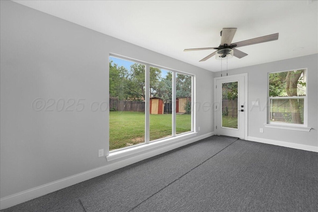 4400 Gem Lake Rd, Amarillo, TX 79106 - view of unfurnished sunroom