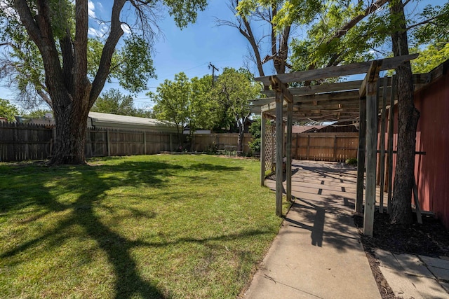 view of yard