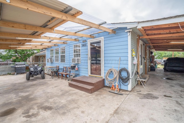 1411 N Highland St, Amarillo, TX 79107 - view of patio / terrace with area for grilling and cooling unit