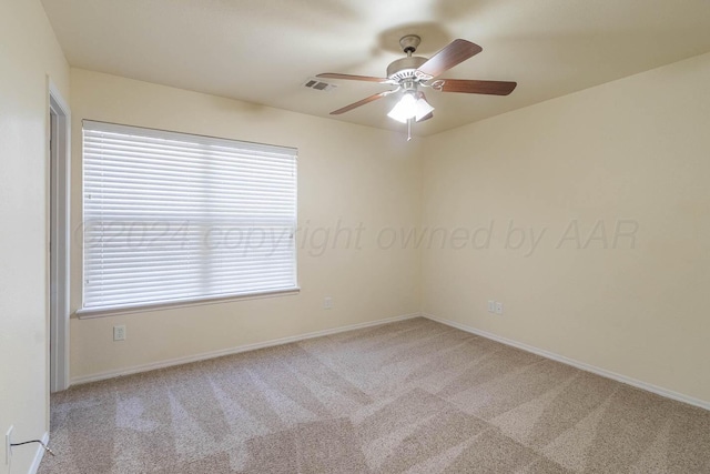 3520 S Mirror St, Amarillo, TX 79118 - unfurnished room featuring carpet flooring and ceiling fan