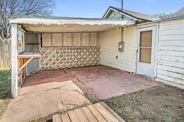 view of patio