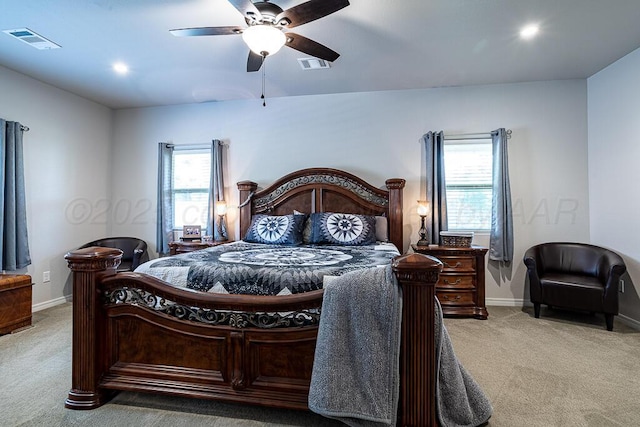 1006 Pinot Blvd, Amarillo, TX 79124 - bedroom featuring carpet floors and ceiling fan