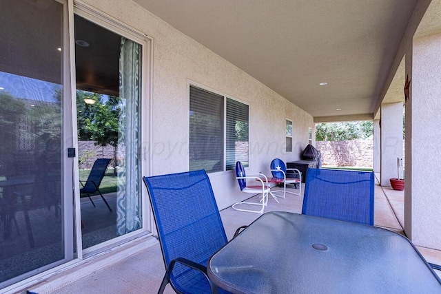 1006 Pinot Blvd, Amarillo, TX 79124 - view of patio featuring outdoor dining space