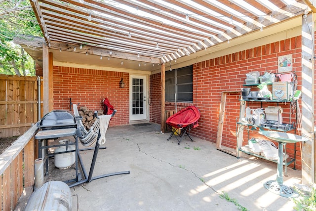5210 S Milam St, Amarillo, TX 79110 - view of patio featuring grilling area
