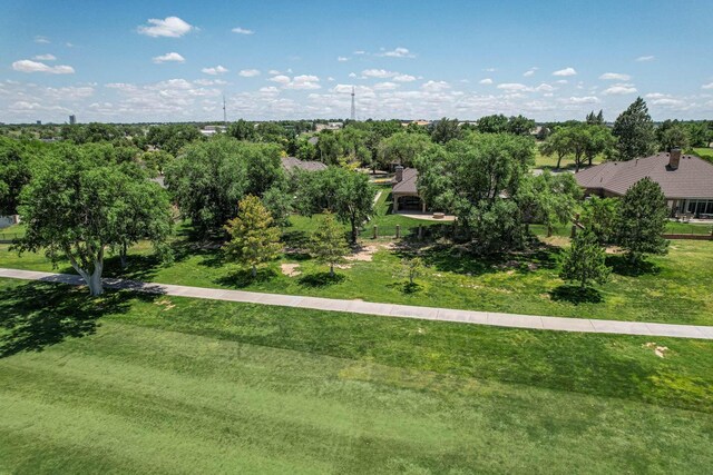 3 Country Club Dr, Amarillo, TX 79124 - drone / aerial view of a tree filled landscape