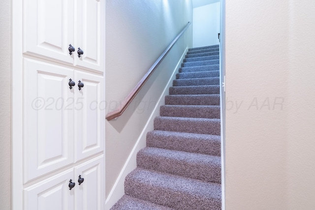 view of staircase