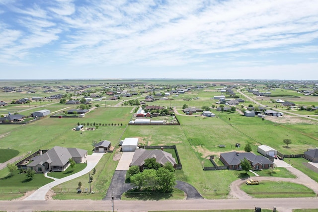 bird's eye view featuring a residential view