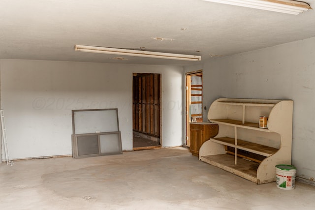 508 S Austin St, Shamrock, TX 79079 - miscellaneous room with concrete floors