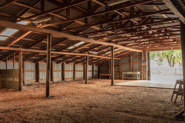 508 S Austin St, Shamrock, TX 79079 - miscellaneous room with lofted ceiling