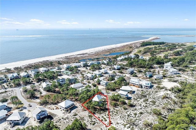 204 Magnolia Ct, Dauphin Island, AL 36528 - aerial view featuring a water view