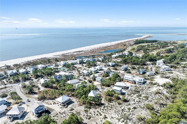 204 Magnolia Ct, Dauphin Island, AL 36528 - drone / aerial view featuring a water view