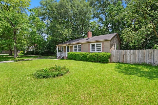 120 Shell Road Pl, Mobile, AL 36607 - view of front of home featuring a chimney