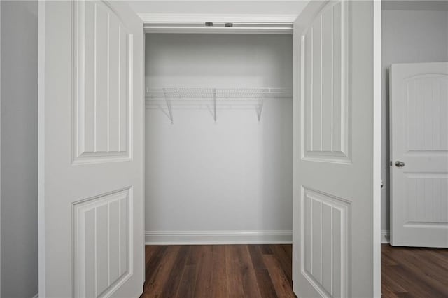 view of closet