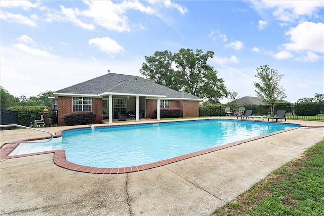 12601 Deer Ridge Dr, Wilmer, AL 36587 - view of pool featuring a patio area