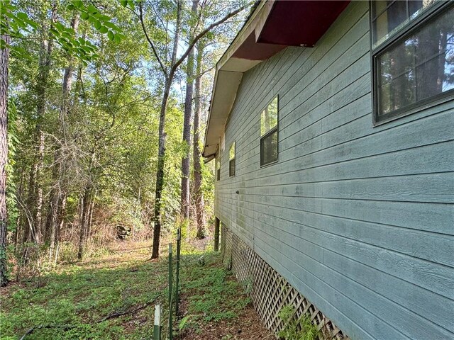 view of side of property