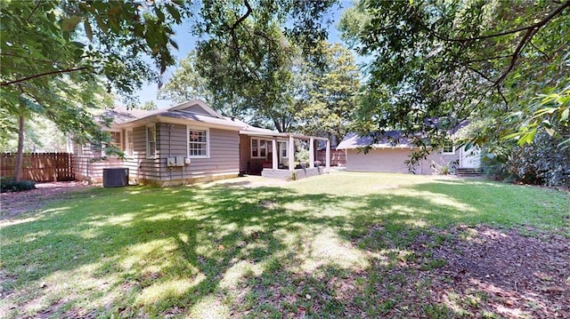 167 Glenwood St, Mobile, AL 36606 - back of house with a sunroom and central AC