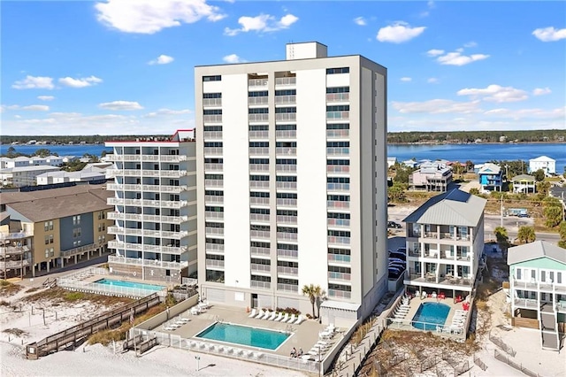 1051 Beach Blvd, Gulf Shores, AL 36542 - view of property featuring a water view
