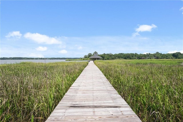 2924 Riverview Pointe Dr S, Theodore, AL 36582 - dock with a water view