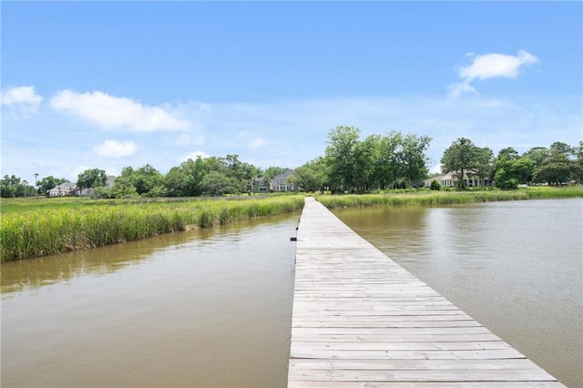 2924 Riverview Pointe Dr S, Theodore, AL 36582 - dock with a water view