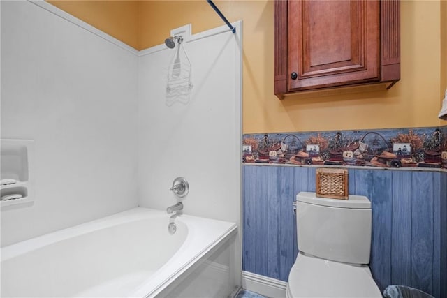 2924 Riverview Pointe Dr S, Theodore, AL 36582 - bathroom featuring  shower combination and toilet