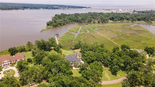 2924 Riverview Pointe Dr S, Theodore, AL 36582 - bird's eye view of a large body of water