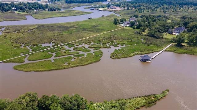 2924 Riverview Pointe Dr S, Theodore, AL 36582 - drone / aerial view of a large body of water