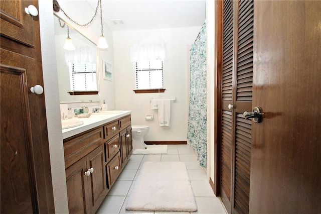 106 Windsor Ct, Daphne, AL 36526 - bathroom with double vanity and tile patterned floors