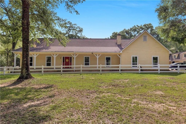 10730 Elnina Dr, Mobile, AL 36608 - view of front of property with a chimney