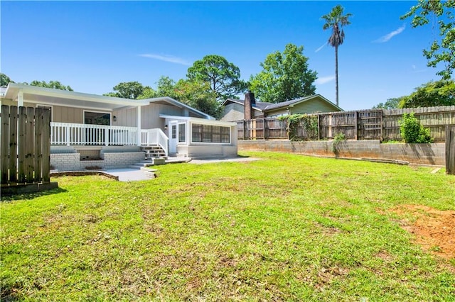 2604 Old Dobbin Dr E, Mobile, AL 36695 - view of yard featuring a patio area
