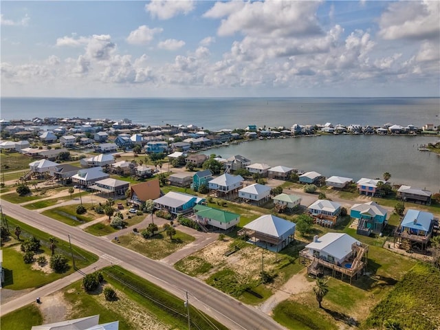 2012 Bienville Blvd, Dauphin Island, AL 36528 - aerial perspective of suburban area with a large body of water