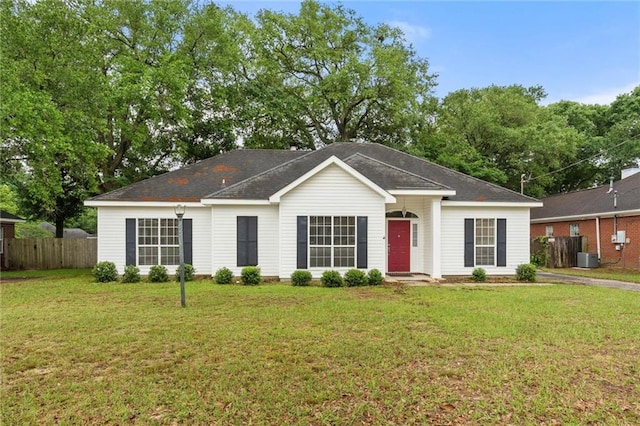 285 Portside Blvd, Mobile, AL 36695 - single story home with cooling unit