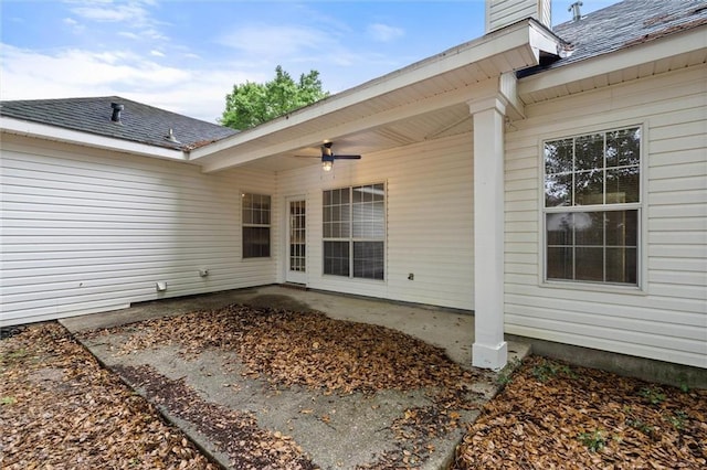 285 Portside Blvd, Mobile, AL 36695 - view of patio / terrace featuring a ceiling fan