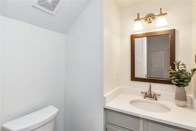 9636 Hamilton Creek Dr S, Mobile, AL 36695 - half bath featuring vanity and lofted ceiling