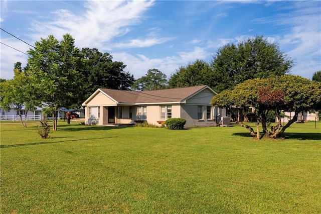 208 Beck St, Atmore, AL 36502 - view of front of house featuring a front yard