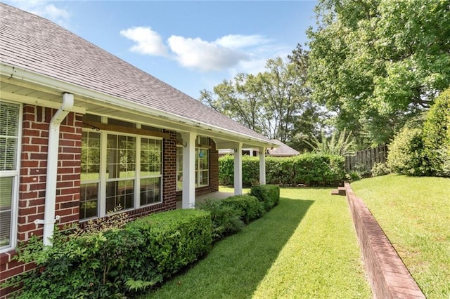 1056 Cross Gates Pl, Mobile, AL 36609 - view of yard