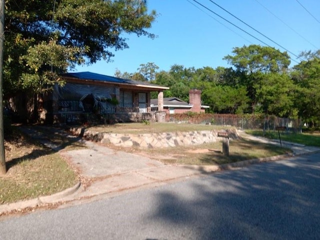 view of ranch-style home