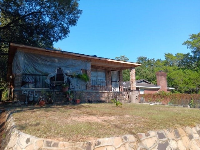 view of front of house featuring a porch