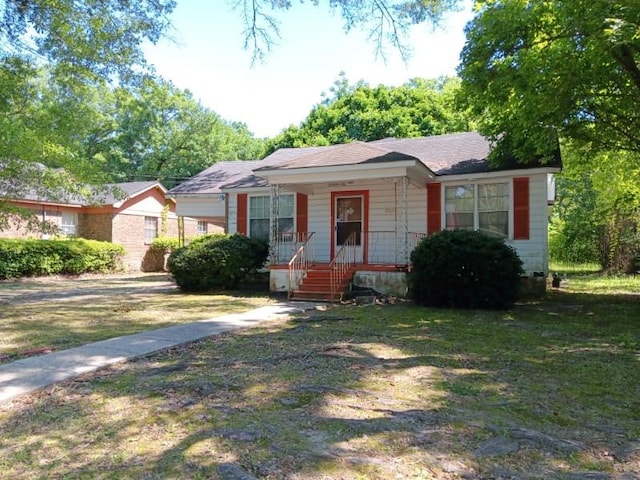 1863 Mott Dr N, Mobile, AL 36617 - view of front of home with covered porch