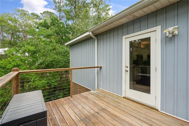 911 Lockenbie Pl, Dauphin Island, AL 36528 - view of wooden terrace