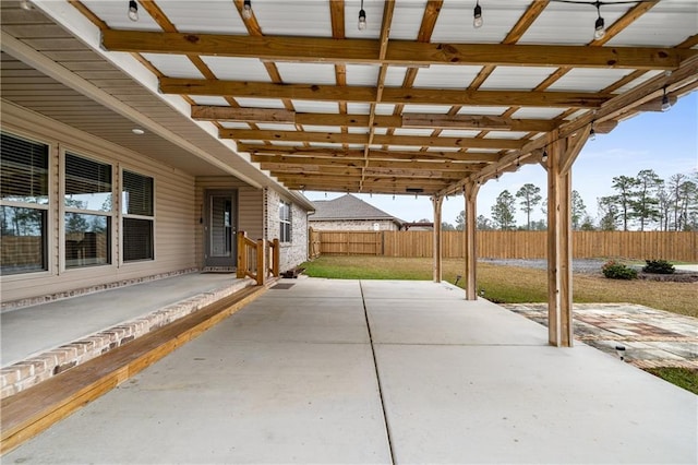 view of patio