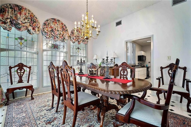 110 Schooley Cir, Daphne, AL 36526 - dining space with a chandelier