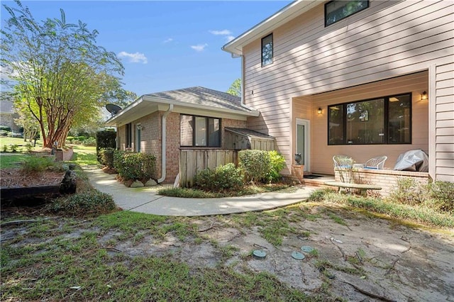 110 Schooley Cir, Daphne, AL 36526 - view of property exterior featuring brick siding
