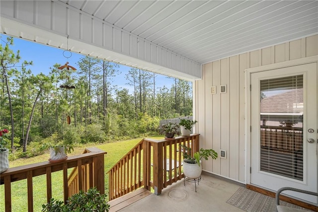 10232 Brodick Loop, Spanish Fort, AL 36527 - wooden terrace with a lawn