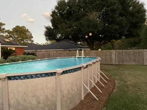 view of pool