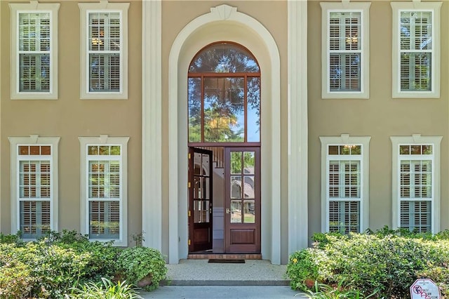 view of property entrance