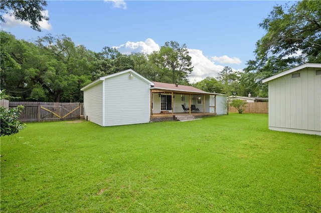19565 4th St N, Citronelle, AL 36522 - view of back of house