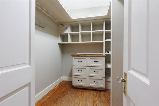 1660 Laurel St, Mobile, AL 36604 - walk in closet with light wood finished floors