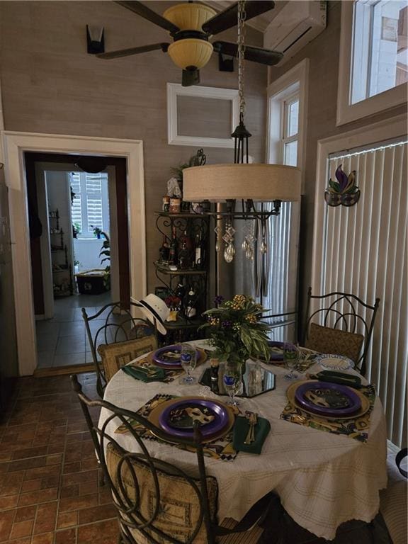 view of dining area